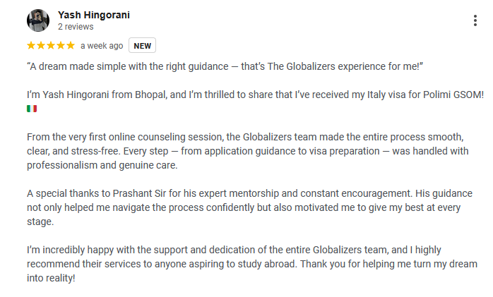 Yash Hingorani Review The Globalizers